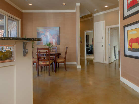 stained concrete flooring in South Florida