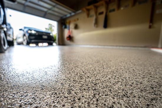 gravel epoxy flooring